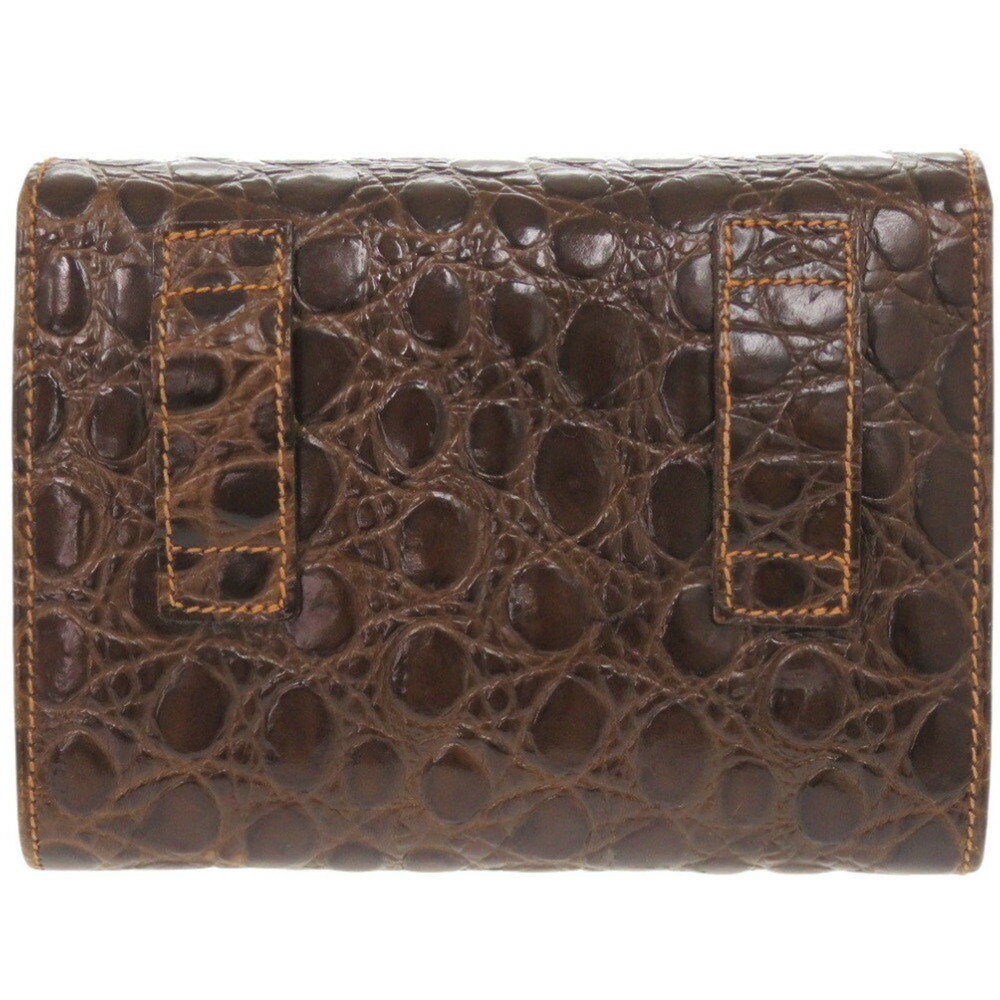 Salvatore Ferragamo Vara Ribbon Chain Shoulder Bag AQ213202, Embossed Leather... - Picture 3 of 9